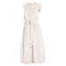 Maison De Ines Womens Ivory Waist Elastic Dress