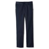 Lands' End Girls School Uniform Iron Knees Straight Leg Plain-Front Chino Pants, Sizes 4-16