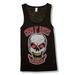 Guns N' Roses "Vegas 2012" Black Burnout Tank Top Shirt New Juniors (Juniors Large)