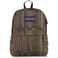 Classic Jansport Superbreak Backpack (Down Town Brown Camo Stripe (T5010EF)), 13 shoulder drop By Brand JanSport