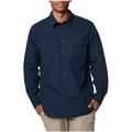 5.11 Tactical Men's Expedition Long Sleeve Shirt, Cotton Canvas Fabric, Ready Pocket, Style 72466, Peacoat, X-Small