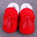 2 packs Newborn Unisex Baby Plush Toddler Infant Sole Shoes Warm Non-slip Lace-up