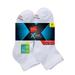 Hanes Men's 24 Pack 'BIG-TALL' X-Temp Comfort Cool Ankle Socks (White, Shoe: 12-14 / Sock: 13-15) Fresh IQ Advanced Odor Protection Technology, Extra-Thick Comfort Cooling, Reinforced Heel-Toe AC12P