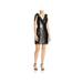 Aidan by Aidan Mattox Womens Party Sequined Cocktail Dress