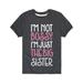 Not Bossy Big Sister - Brother Sister Toddler Short Sleeve Tee