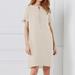 Women Linen Cotton Dress Straight Midi Dress with Button Pockets Short Sleeve Solid Plus-Size Spring Summer Casual
