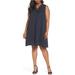 Vince Camuto Womens Romantic Dots Shift Dress