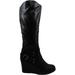 American Rag Women's Shoes Kyle Leather Closed Toe Knee High Fashion Boots