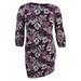 Jessica Howard Women's Petite Paisley-Print Shift Dress