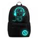 Luminous Backpack Outdoor Sport ï¼ŒMountaineering Hiking Climb Camp City Jogging Bags Students Bags Anti-Theft Backpack