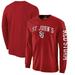 St. Johns Red Storm Fanatics Branded Distressed Arch Over Logo Long Sleeve T-Shirt - Red