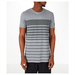 Under Armour UA Mens Sportstyle Striped Fitted Charge Cotton T-Shirt Size XL