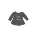 Pre-Owned Jumping Beans Girl's Size 6 Mo Long Sleeve T-Shirt