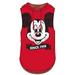 Disney Junior Fashion Hooded Tank Top Big Face Mickey Mouse Since 1928 Red L