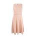 DKNY Women's Lace Fit & Flare Dress (2, Pale Pink)