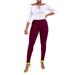 Winter Stylish Classic Skinny Stretchy Leggings Jeans For Women Ladies Mid Rise Denim Trouser Pants Slim Fit Casual Jegging Leggings Trouser Pants