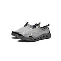 LUXUR Men's Water Shoes Mesh Quick Drying Aqua Sports Shoes Lightweight Slip-on Walking Shoes for Beach Swim Kayaking Snorkeling