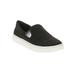 EV1 from Ellen DeGeneres Women's Slip On Canvas Sneaker (Black)