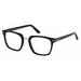 Tom Ford Blue Block Shiny Black Frame Eyeglasses TF 5523B 001 50mm FT 5523 B