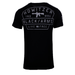 HOWITZER Clothing Men's T-Shirt S/S ARMS BADGE Tee Black Label