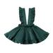 Ducklingup Toddler Kid Baby Girl Clothes Ruffle Strap Skirt Suspender Dress Summer Casual Mini Skirt