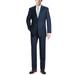 Men's Suit Two-Piece Classic Fit Solid Two Button Notch Lapel Wool Suits for Men