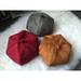 Tomshoo Korean version of the spring and autumn England fashion suede painter hat new beret ladies octagonal hat tide hat wholesale female black