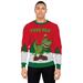 Tree Rex Light Up T-Rex Adult Ugly Christmas Sweater (X-Small)