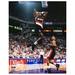 Clyde Drexler Portland Trail Blazers Autographed 16" x 20" Two-Hand Dunking Photograph with "The Glide" Inscription