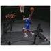 RJ Barrett New York Knicks Autographed 11" x 14" Spotlight Layup Photograph