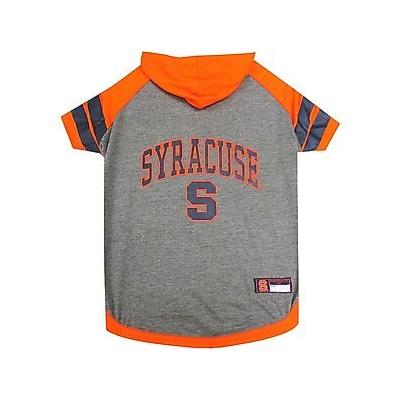Pets First NCAA Dog & Cat Hoodie T-Shirt, Syracuse, Small