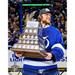 Andrei Vasilevskiy Tampa Bay Lightning Unsigned 2021 Stanley Cup Champions Raising Conn Smythe Photograph