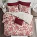 The Tailor's Bed Toile De Jouy Standard Cotton Comforter Set Polyester/Polyfill/Cotton in Red | Super Queen Comforter + 2 Shams | Wayfair