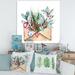 East Urban Home Merry Christmas Greeting Card - Painting on Canvas in Green/White | 30 H x 30 W x 1 D in | Wayfair DDCA4868DD114E3DB8C825585DA645ED