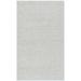 White 24 x 0.31 in Indoor Area Rug - Highland Dunes Tulane Hand-Woven Silver/Ivory Area Rug Polyester/Wool | 24 W x 0.31 D in | Wayfair