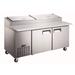 Cooler Depot NSF Pizza 17 cu.ft. Prep Refrigerator in Gray | 43 H x 71 W x 32 D in | Wayfair PICL2