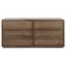 Joss & Main Hudson 6 Drawer 63" W Double Dresser Wood in Brown | 29.5 H x 63 W x 17.7 D in | Wayfair 1CA9E55B0DAE451386CDA916C125467E