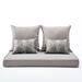 Dakota Fields Indoor/Outdoor Seat/Back Cushion Polyester in Gray | 4 H x 46.6 W x 24 D in | Wayfair E11EF50C92C1458598DD7BF4090F6C65
