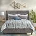 Mercury Row® Bittinger Queen Platform Bed Upholstered/Polyester in Gray | 52.25 H x 67 W x 87.25 D in | Wayfair B4D73FEB7C254CFD9AF880A9021AE59C