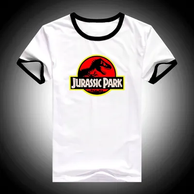 JURASSIC PARK-T-shirt manches courtes pour femme estival et humoristique avec impression 3D