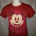 Disney Tops | Disney Women's Classic Mickey Mouse Short Sleeve | Color: Red | Size: S