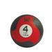 CanDo® Firm Medicine Ball - 8" Diameter - Red - 4 lb