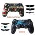 PS4 Skins Playstation 4 Games Decals Controller Stickers Dualshock Vinyl Decal - Battle Torn Stripes/Universe