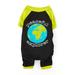 Happy-Go-Lucky Black & Yellow Peaceful Explorer Dog Pajamas, XX-Small, Multi-Color