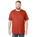 Men's Big & Tall Heavyweight Jersey Crewneck T-Shirt by Boulder Creek in Desert Red (Size 9XL)