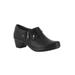 Women's Darcy Bootie by Easy Street® in Black Croc (Size 10 M)