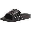 Madden Girl Women's Flashh Slide Sandal, Black Paris, 6 UK