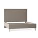 Braxton Culler Glover Upholstered Standard Bed Upholstered in Gray/White/Brown, Size 65.0 H x 67.0 W x 88.0 D in | Wayfair