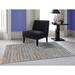 White 24 x 0.2 in Area Rug - Bay Isle Home™ Arine Handmade Flatweave Eco-friendly Jute & Rayon Area Rug | 24 W x 0.2 D in | Wayfair