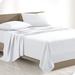 Alwyn Home Hylan Pure Pima 5 Piece Bedding Sheet Set Pima Cotton/Sateen in White | King Sheet + 2 King Pillowcases | Wayfair